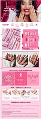 Amazon.com: Modelones Press On Nails Shorts Square Press On Nails with Nail Glue White Press On Nails Reusable Manicure Fake Nails Glue on Nails Set Adhesive Tabs Nail File for Women 12 Sizes 36Pcs : Beauty & Personal Care