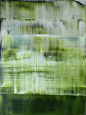 Original Abstract Painting by Koen Lybaert | Abstract Art on Canvas | Olive green I [Abstract Ndeg2183]