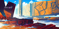 duanyu-x采集到《决斗英雄（Duelyst）》