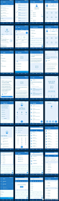 #深夜灵感#  一大批漂亮的安卓移动端手机 App 线框原型设计界面参考 来自 Platforma Android Wireframe Kit  #App设计# ​​​​#设计秀# ​​​​
