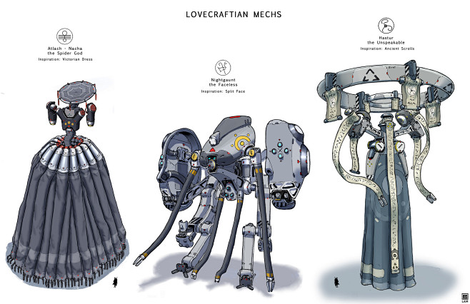 Lovecraftian Mechs, ...