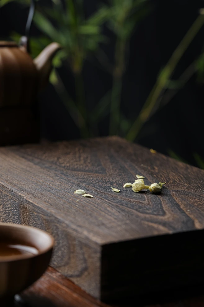 茉莉花茶茶道茶文化茶叶摄影图-花瓣网