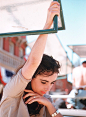 Elizabeth Taylor on the set of ‘Raintree County’ photographed by Bob Willoughby, 1957.