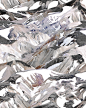雪山肌理