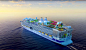 Круизный лайнер Айкон. Icon of the Seas лайнер. Самый большой круизный лайнер в мире 2023. Самый дорогой круизный лайнер.