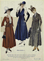 1910-1919年时尚服饰——复古风