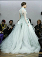 Tony Yaacoub Couture Spring 2014，清新色调，优美浪漫~