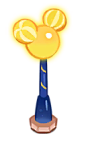 Golden Mickey Streetlight