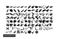 100个墨水笔画 100 Essential Brush Strokes 插件/软件 