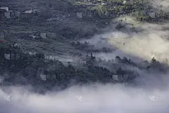 越南老蔡Y Ty镇。