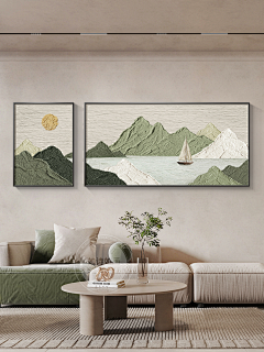 峻青兄采集到挂画