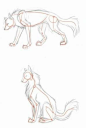 Trendy drawing wolf poses Ideas #drawing