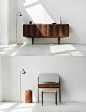 白色墙面与木质家具的结合,可以增添空间温暖感和舒适感。 ​​​​