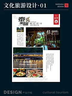 文旅设计01集-旅游行程海报设计 - 小红书