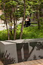 Government Building Plaza by Earthscape