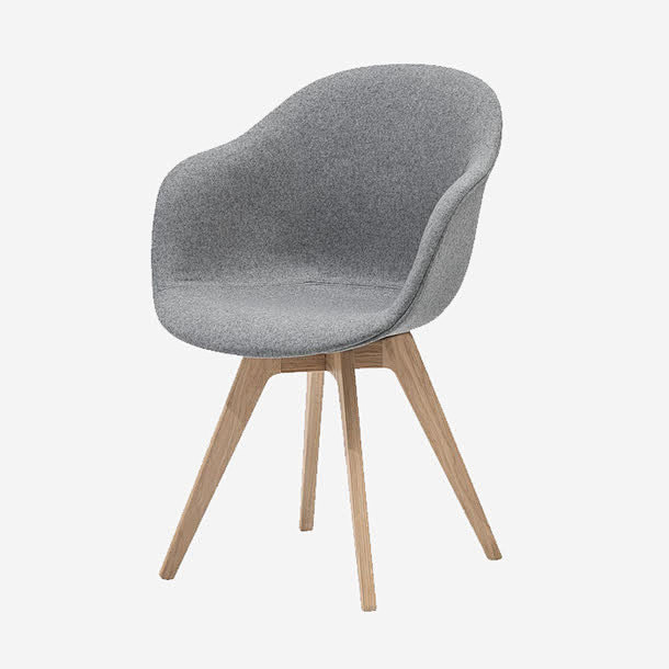 现代布料单椅高清素材 产品实物 灰色单椅...