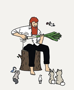 昏昏10采集到插画灵感