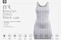 Bodycon Dress Mock-up : high quality mock-ups to present your work. Easy to use and full customizable with organized and named layers.