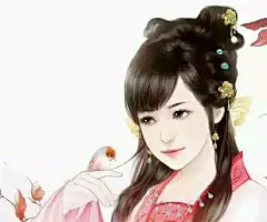 [求图]在写一篇古风文，找不到合适的图。求手绘。_古装手绘美女图片吧_百度贴吧