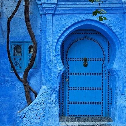 一个人也可以去摩洛哥蓝色小镇Chefch...
