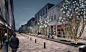 比利时Stationsstraat商业街景观改造