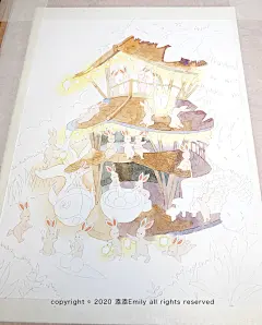 闹元宵（兔崽系列）_添添Emily__插画师作品_涂鸦王国gracg.com