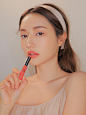 3CE SLIM VELVET LIP COLOR #VANILLA PINK : 로맨틱한 순간을 캐치해 그대로 녹여낸 핑크 피치 컬러