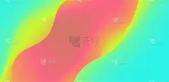 具有动态效果的抽象背景。具有活力梯度的创意设计海报。矢量插图的广告，营销，展示。手机屏幕。