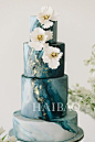 鲜花+奶油=甜美婚礼！装饰花朵蛋糕灵感集，让甜蜜繁花装点你的少女梦！