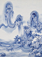 AI里的中国｜青花入山水