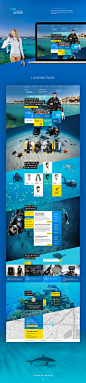 Divers Team— Dive Center on Web Design Served