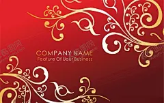 红色名片 【酷图网】红色,名片,红色名片,名片红色,名片模板,模板,矢量名片,矢量名片模板,模板名片矢量,矢量红色名片,红色名片矢量,红色背景名片,红色背景,名片花纹,花纹名片,金色花纹