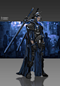 Cyberpunk of shushan and shaolin古风赛博, 库丘林 SIALON : Knight errant +
Cyberpunk