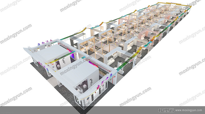 综合馆展览展示展台模型展览模型
