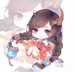 浅~心采集到Q版王者荣耀