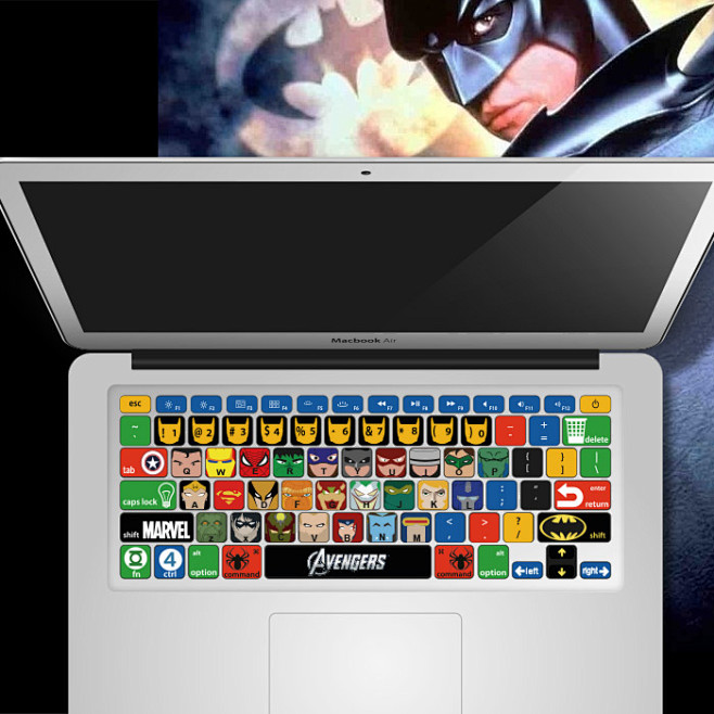 荷囊原创创意macbook键盘按键贴纸键...