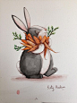 Watch Katy Hudson draw a rabbit – and then win the original picture! http://gu.com/p/4g9d8