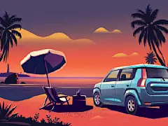 精美的室外场景插画 | ranganath krishnamani

#灵感的诞生# ​​​​