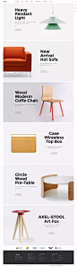 家具|电商网站设计 #UI# #Web#