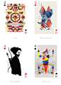 Playing Arts : From the two of clubs to the ace of spades, each card in this deck has been individually designed by one of the 54 selected international artists in their distinct style and technique.
