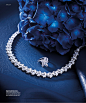 HARRY WINSTON for Prestige Sg Feb'17 : The intensity of the cool, icy tones of HARRY WINSTON’s latest jewels are evenly matched by their fiery brilliance