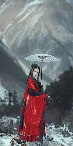 壁纸 | 让你一秒心动的汉服小姐姐是什么样子的？ : 一见倾心系列第四十三期【汉服篇】视频对应的手机壁纸。\x0a如果你喜欢小姐姐请关注她们的微博哦，如果你想拍出一样漂亮的照片记得勾搭摄影哦。