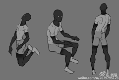 惊叹号123采集到人体结构 全身