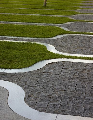 景观道路铺装设计赏析