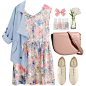 #floral #dress #summer #flowers #pastel