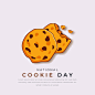 National Cookie Day Paper cut style Vector Design Illustration for Background, Poster, Banner, Advertising, Greeting Card
