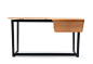 Fred Desk, Ginger Chair, by Roberto Lazzeroni, for Poltrona Frau