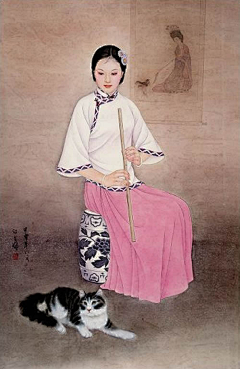 禅静采集到工笔人物