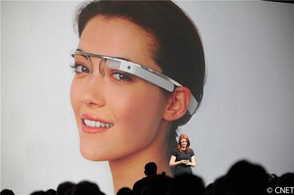 谷歌发布Google Glass(谷歌眼...