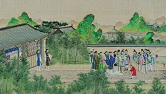 红楼梦   【酷图网】红楼梦,石头记,红楼梦插画,红楼梦插图,红楼梦场景,红楼梦生活,红楼梦人物,孙温,仕女图,大观园,宫廷画,宫廷,后宫,后宫生活,后宫场景,宫廷生活,后宫画,清代后宫,贤后,嫔妃,嫔妃生活,嫔妃日常,国画,中国画,清朝生活,清朝宫廷画,清代宫廷画,庭院画,清朝场景,清代庭院,清代生活,清朝建筑